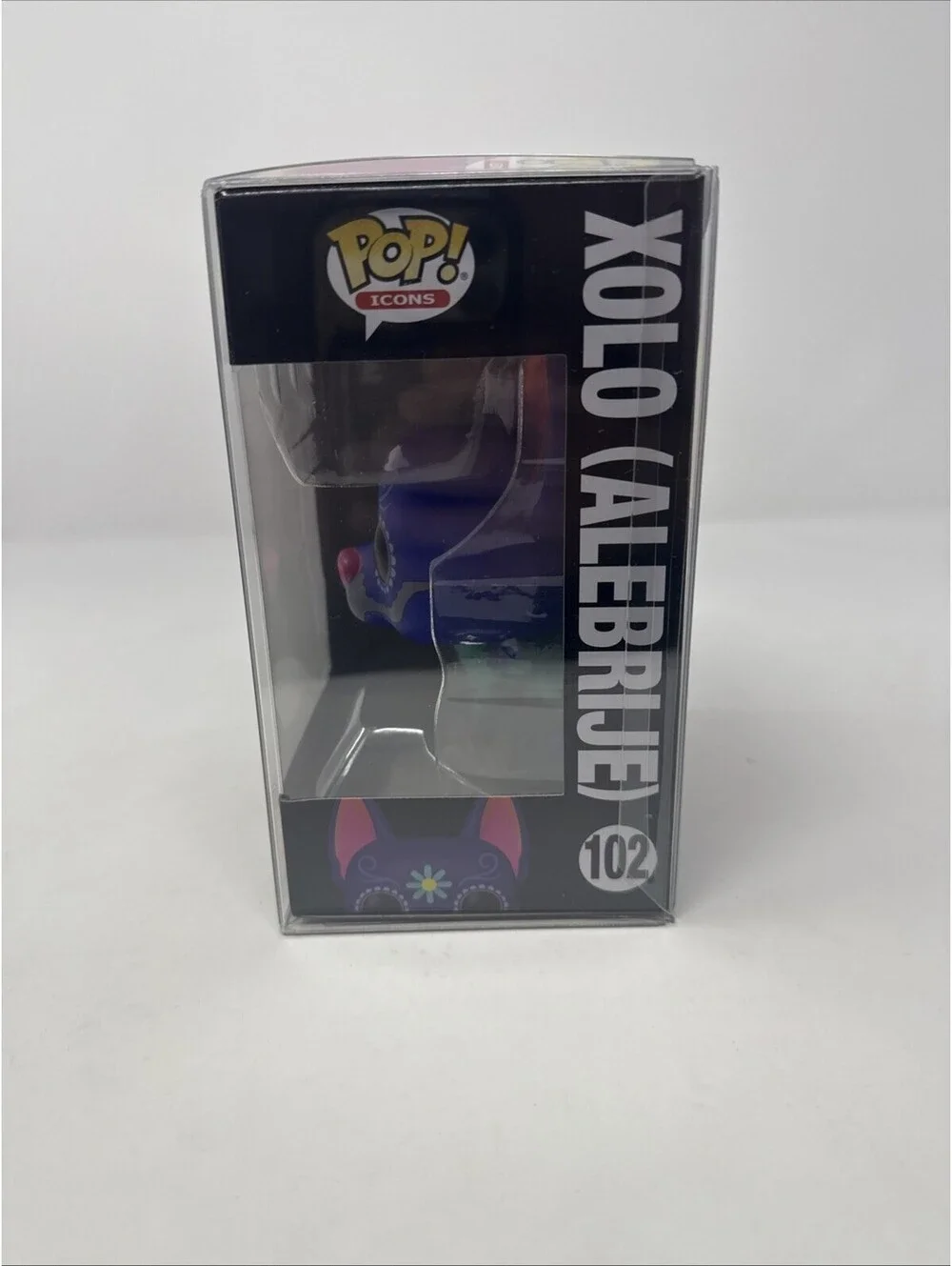 Funko Pop! Icons Dia De Los Muertos Xolo Alebrije #102 With Pop Protector